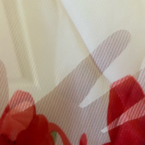 Scarf big size 52/70 but super light sheer silky - Picture 5 of 9